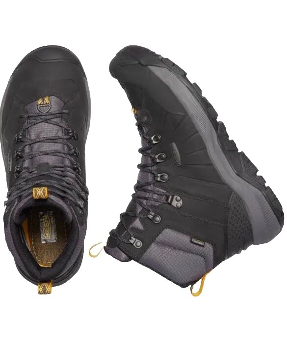 Stivali da neve impermeabili invernali polari NUOVI KEEN da uomo taglia 10 M Revel IV 4 1023618