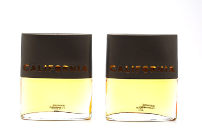 California by Dana 1.7 oz, 50 ml Aftershave Splash Liquid for Men (Lots of 2)