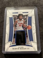 2022-23 National Treasures Materials Game-Worn Jersey Patch MARVIN BAGLEY /99