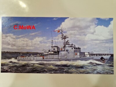 Postkarte (MSR-lang 315), NVA, Volksmarine, east german navy, Kondor II-Klasse