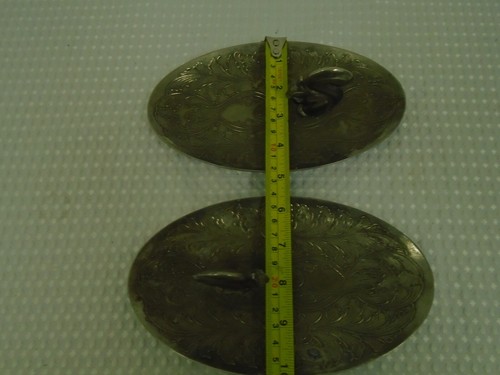 A Pair of Silver Plated Seba Squirrel Oval Tray Trinket or Pin Dish 1970’s - Imagen 8 de 8