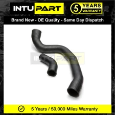 IntuPart Turbocharger Turbo Intercooler Hose Pipe x2 FITS FORD transit 2.2 TDCI