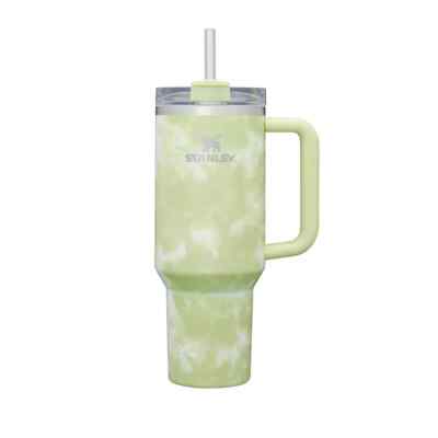 Stanley Quencher H2.0 Tumbler 40oz Citron Tie Dye Target Exclusive