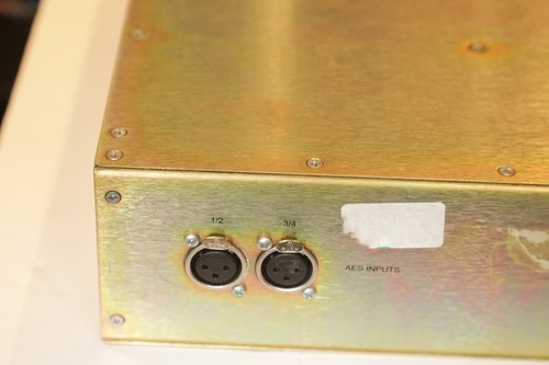 TSL MLS-2D-PPM AES PPM audio monitor calibration pots on side of unit - Picture 6 of 7
