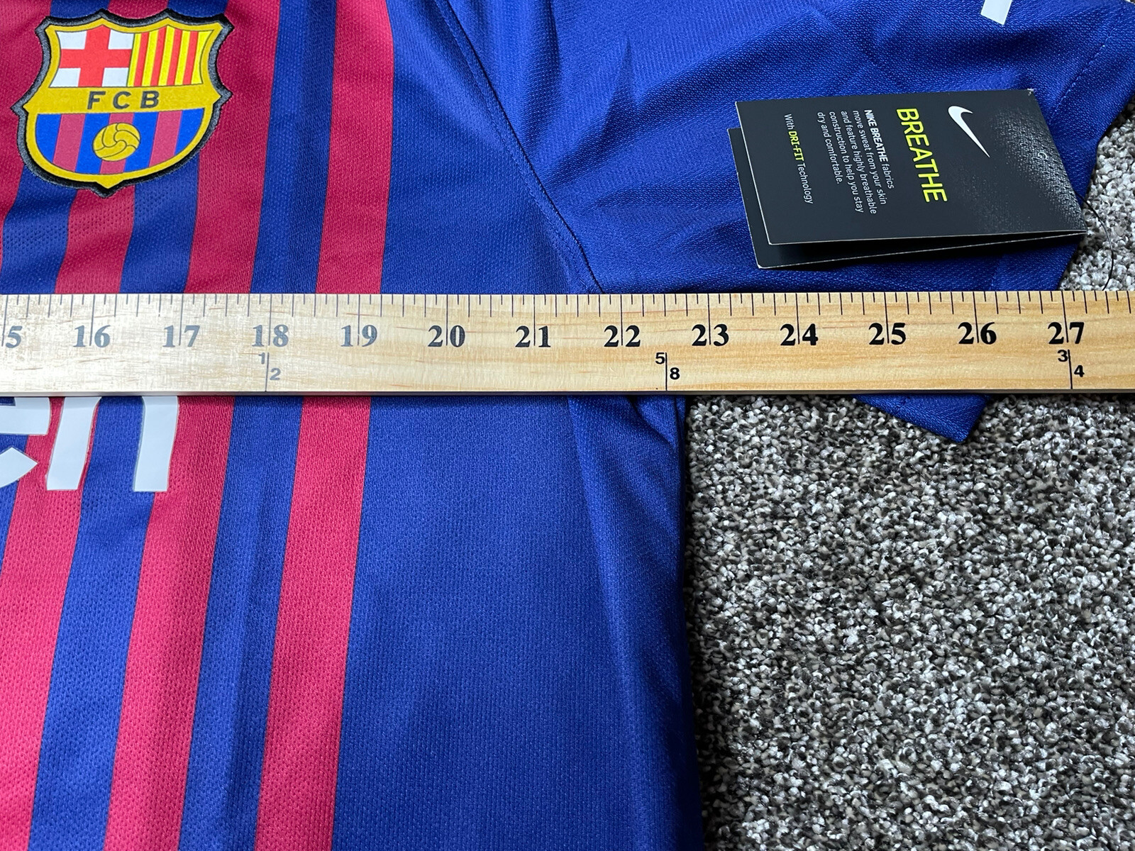 Nike FC Barcelona 18/19 Stadium Home Jersey Mens Size XL 894430 456 | eBay Nike FC Barcelona 18/19 Stadium Home Jersey Mens Size XL 894430 456 | eBay