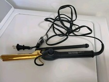 Paul Mitchell Pro Tools Express Gold Curl Marcel Titanium Curling Iron Works 