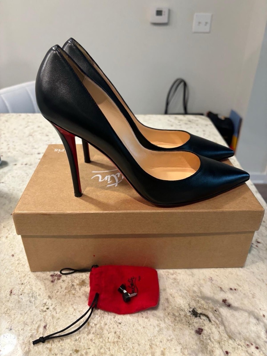 Christian Louboutin So Kate Pointed Toe Pump - Black, US7 for sale