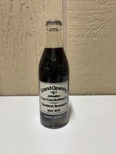 Johnston City Grand Opening Coca Cola Unopened Cleveland TN Embossed 10 Oz.