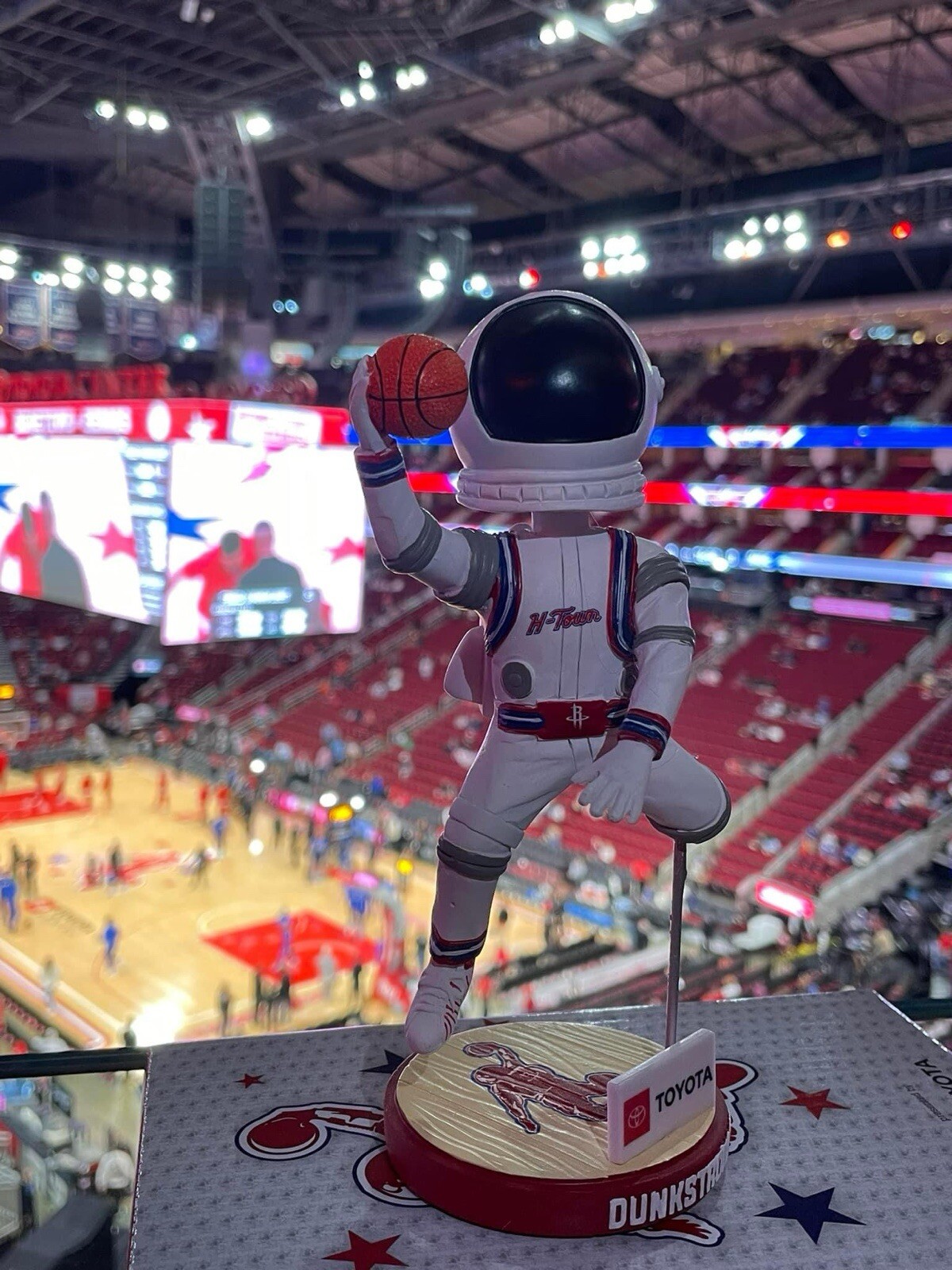 Houston Rockets Dunkstronaut Bobblehead SGA 4/9/2024 Local Pickup Avail ...