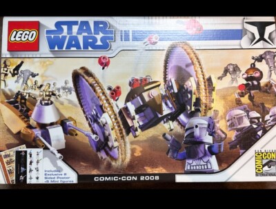 Lego 2008 San Diego Comic Con Exclusive Star Wars Clone Wars Pack