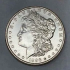 1896-P AU/BU MORGAN SILVER DOLLAR 90% SILVER $1 US COIN - See Photo!  N076