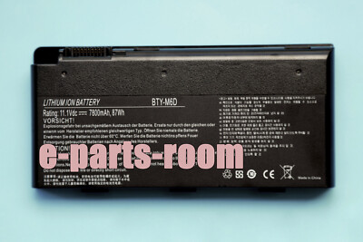 Green Cell BTY-M6D Laptopaccu – 6600mAh Vervanging Voor MSI GT70/GT60 En Medion Erazer