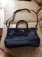 New Leather Purse Stone Mountain Navy Blue Color