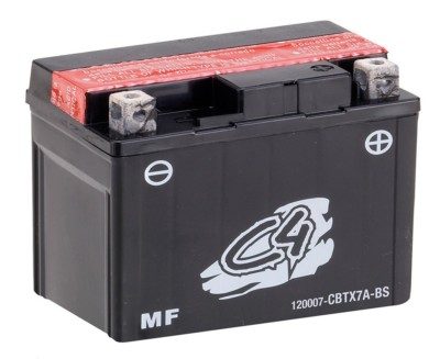 120007 Batterie CBTX7A-BS C4 Kymco Agility City 125 4T R16 08/11