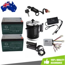 24v 500w Brush Electric Motor Kit Controller Battery Bicycle Scooter ATV E Bike