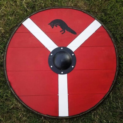 Handmade Historically accurate Viking Shield,Medieval Viking Wooden Func Shield