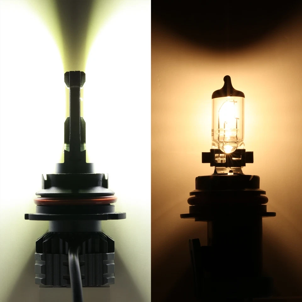 Faros LED de haz alto bajo Canbus para Dodge Stratus 1995-2006 AUXBEAM 9007 6000K Foto 2 de 4