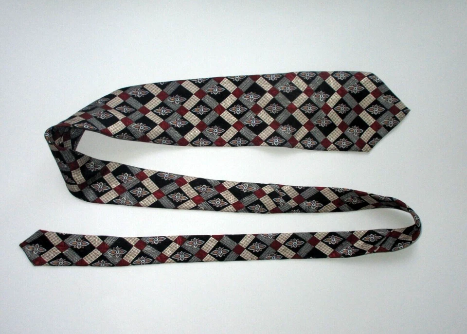 Corbata de Colección Givenchy Monsieur Para Hombres Ancha Azul, Toda Seda Envío Gratis Corbata EE. UU. Foto 3 de 4