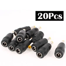 20-Pack DC Power 5.5x2.1mm Female Jack to 4.8x1.7mm Male Plug Converters (F)