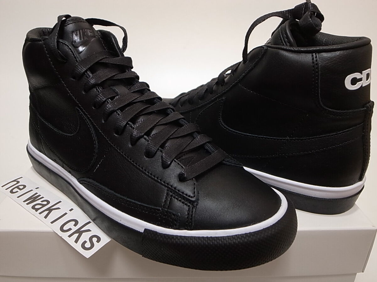 2016 NIKE BLAZER HIGH/CDG BLACK COMME DES GARCONS 704571-002 2016 NIKE BLAZER HIGH/CDG BLACK COMME DES GARCONS 704571-002