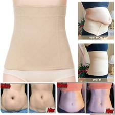 Women Fat Burner Sauna Tummy Tuck Belt Body Shaper Girdle Tummy Control Slimming