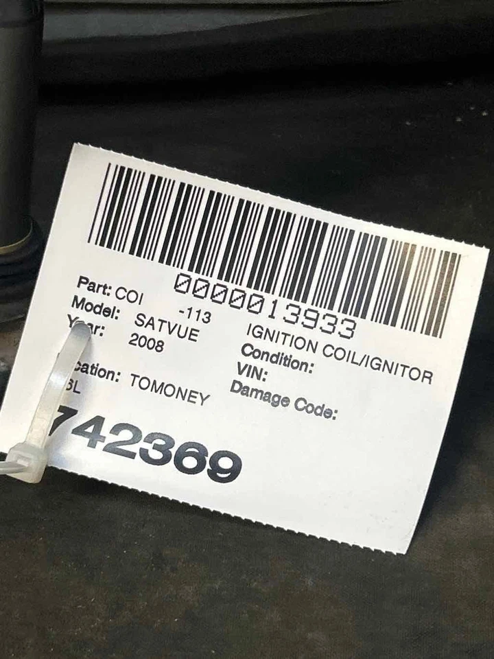Fits 2008-10 SATURN VUE Ignition Coil/ignitor OEM:12632479 Foto 3 de 3