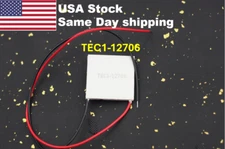 2PCS 12V 60W Thermoelectric Cooler TEC Peltier Plate Module TEC1-12706 US