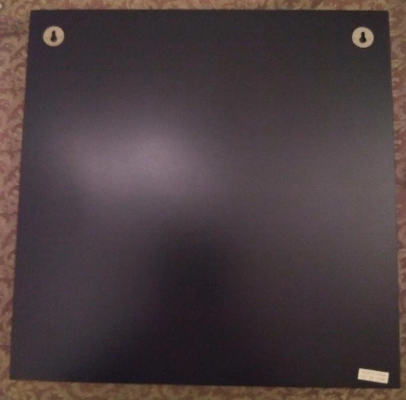 Queenwest Trading Co Black Enclosed Bulletin Board w/Glass Door 15 3/4 x 15 3/4" - Image 2 of 4