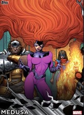 [DIGITAL CARD] Topps Marvel - Medusa - 2022 S1 Tier 5 Black