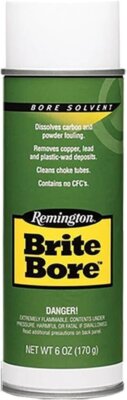 Remington Brite Bore Solvent Bore Cleaner 6 oz Aerosol Removes Copper Lead