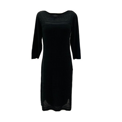 long knit cardigan dress Long Sleeve Belted Midi Knit Sweater Dress main image 1