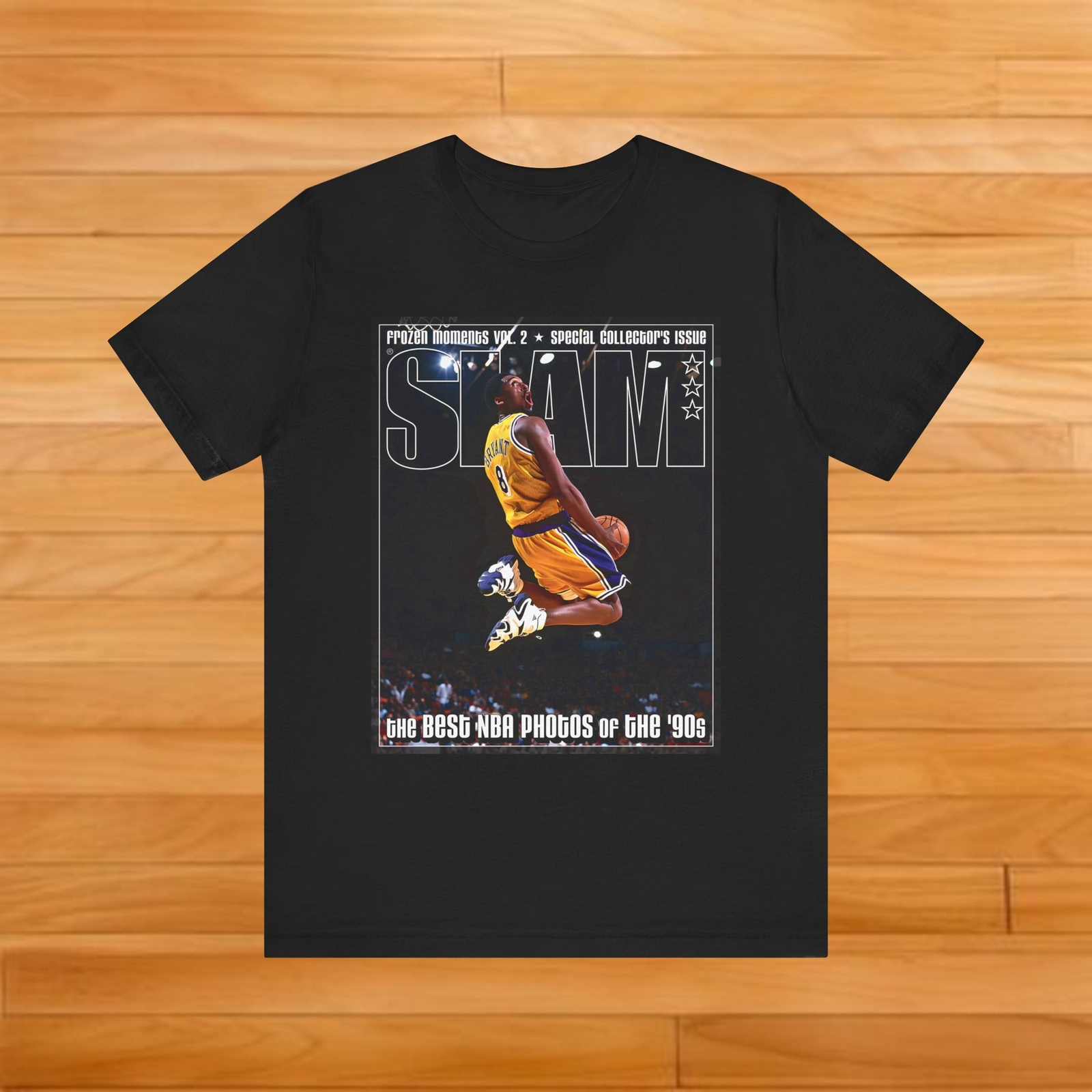 Kobe Bryant Vintage Shirt, Lakers NBA Slam Cover Kobe TShirt,  Unisex Sports Tee
