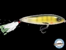 Livingston Lures Pro Sizzle, Natural Perch, 4.1", 3/4oz, Top, 0686