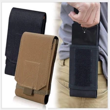 Mobile Phone Belt Pouch Tactical Molle Holster EDC Security Pack Waist Bag Case