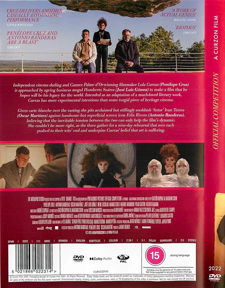 Curzon Film Official Competition - [DVD] - Image 2 of 2
