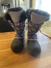 Kamik Snowangel Snow Boot - Kids' US Size 3 for Girls In Excellent Condition