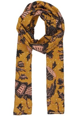 Ulla Johnson Schal Damen Tuch Strickschal Loop Baumwolle Gelb #ek3wfrj