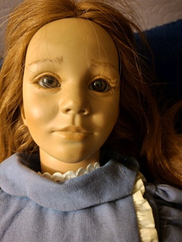 Vintage Annette Himstedt Puppe "TONI " auf Rückseite handsigniert - Bild 14 von 24