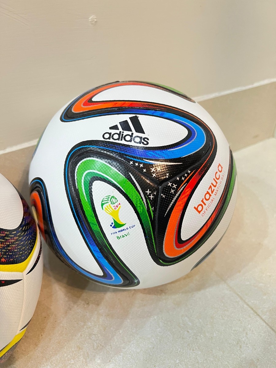 Adidas Brazuca 2014 + Jabulani 2010 + MLS Pro Official Match