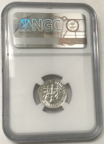 1964 10C Silver Roosevelt Dime - NGC PF67 - Picture 2 of 6