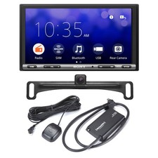Sony XAV-AX3200 6.95" Media Receiver with WebLink Cast, SXV300v1 Satellite Ra...