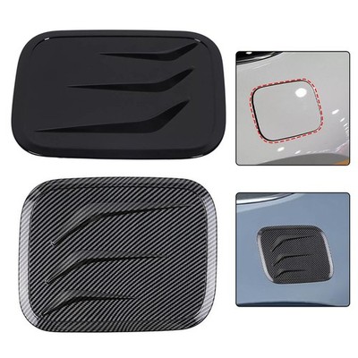 For Toyota For Grand For Highlander Fuel Door Cover Bright Black 2024 2025