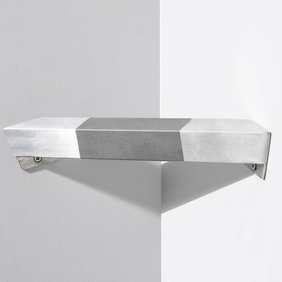 Brushed Nickel Shower Foot Rest Bar Wall Mount Shower Stool for Shaving Legs ...