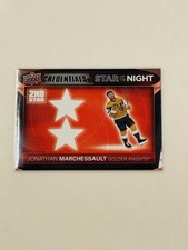 2021-22 Upper Deck Credentials -2nd Star of the Night Jonathan Marchessault