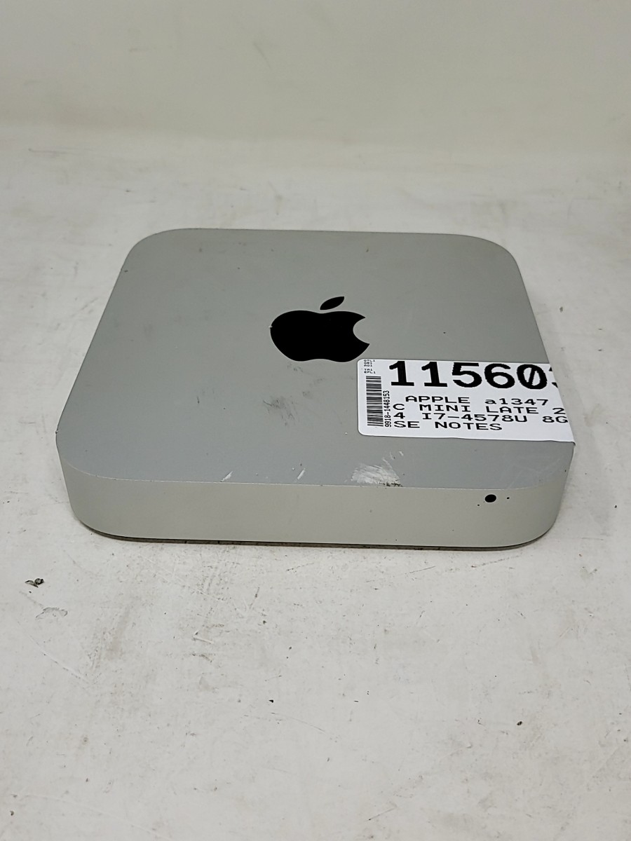 APPLE a1347 MAC MINI LATE 2014 Intel Core I7-4578U 8GB SEE NOTES
