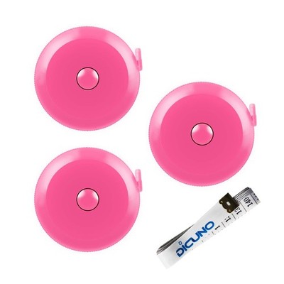 DiCUNO 60-Inch 1.5 Meter Soft and Retractable Tape Body Tailor Sewing Craft C...