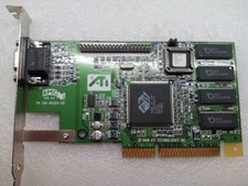 ATI Rage IIC AGP 109-48300-00 VGA Graphics Card Free Shipping