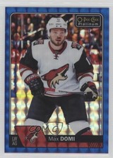 2016-17 O-Pee-Chee Platinum Royal Blue Cubes 4/99 Max Domi #110 o4u