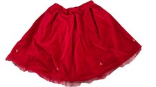 KIDS HEADQUARTERS Girls Cute puffy Red Skirt/Skort Sz 5 VALENTINE'S DAY PARTY