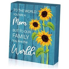 Christmas Mom Gift To The World You Are a Mom But to Our Family You Are The